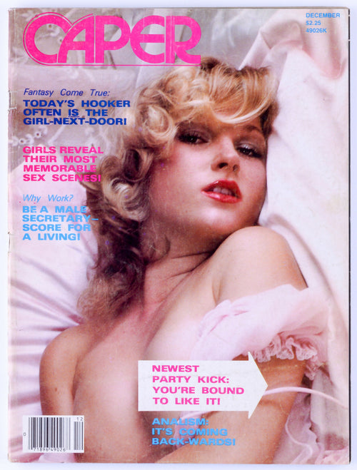CAPER December 1978 Vol. 20 No. 7 Vintage Softcore Adult Magazine