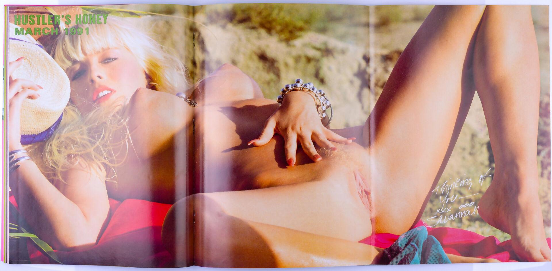 HUSTLER Vintage Softcore Adult Magazine Vol. 17 No. 9 March 1991 - XXX Marketplace