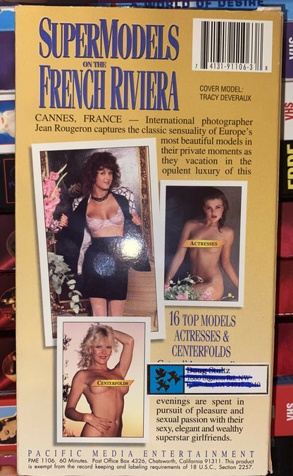 Supermodels On The French Riviera VHS