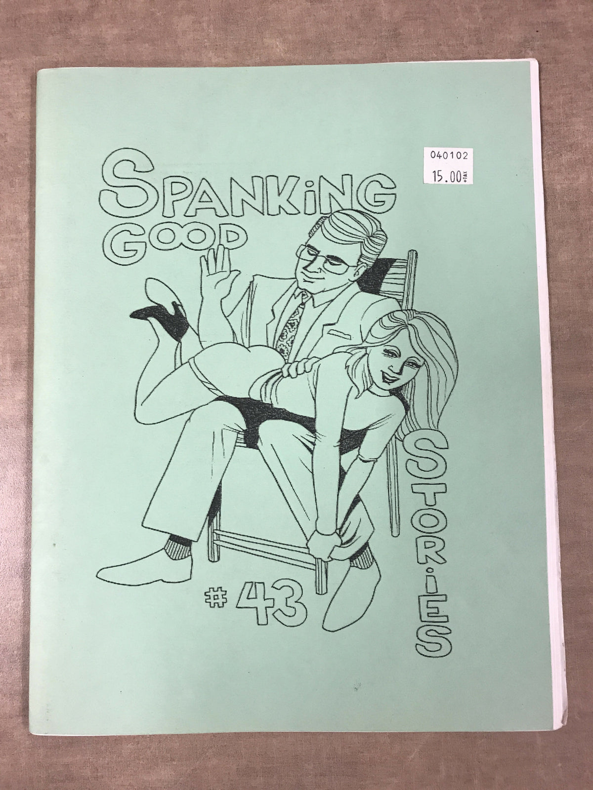 Spanking Good Stories #43, Vintage Female Spanking Magazine c.2000