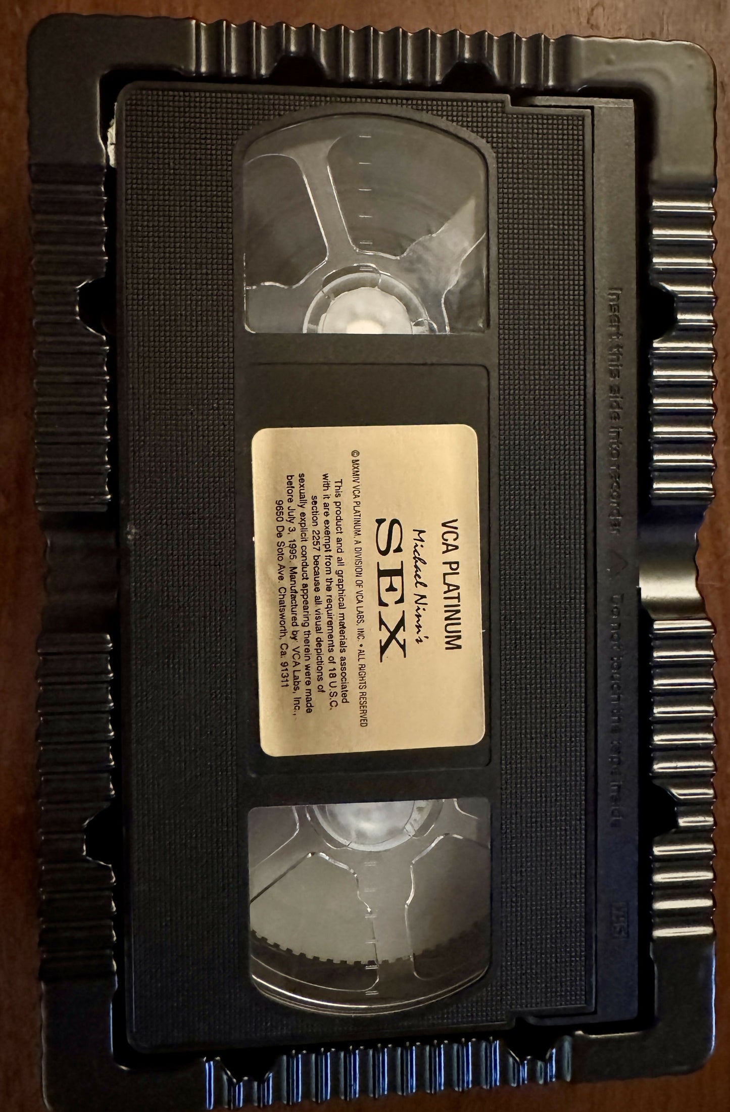 Michael Ninn's Sex (1994) VHS
