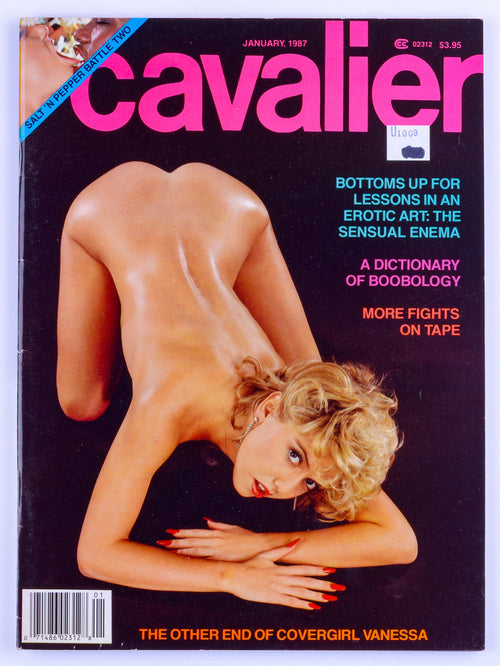 Cavalier January 1987 Vol. 37 No. 1 Softcore Vintage Adult Magazine