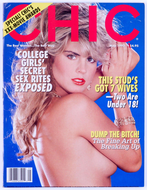 CHIC Softcore Adult Magazine Vol. 16 No. 7 May 1992