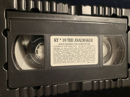 KY 19 The AnalMaker VHS VIVID