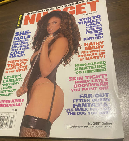 Nugget Adult Magazine October 1997