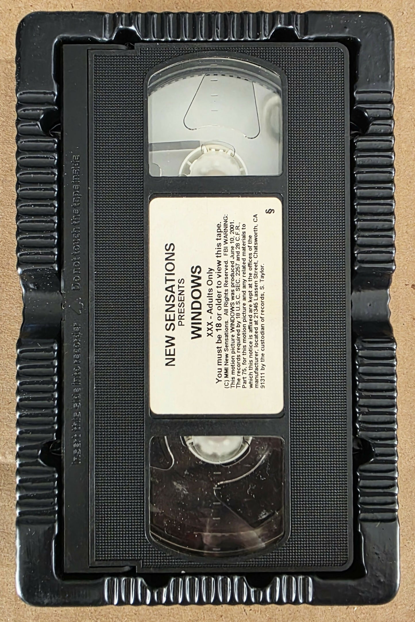 Windows - A Feature by Red Ezra (2001) VHS