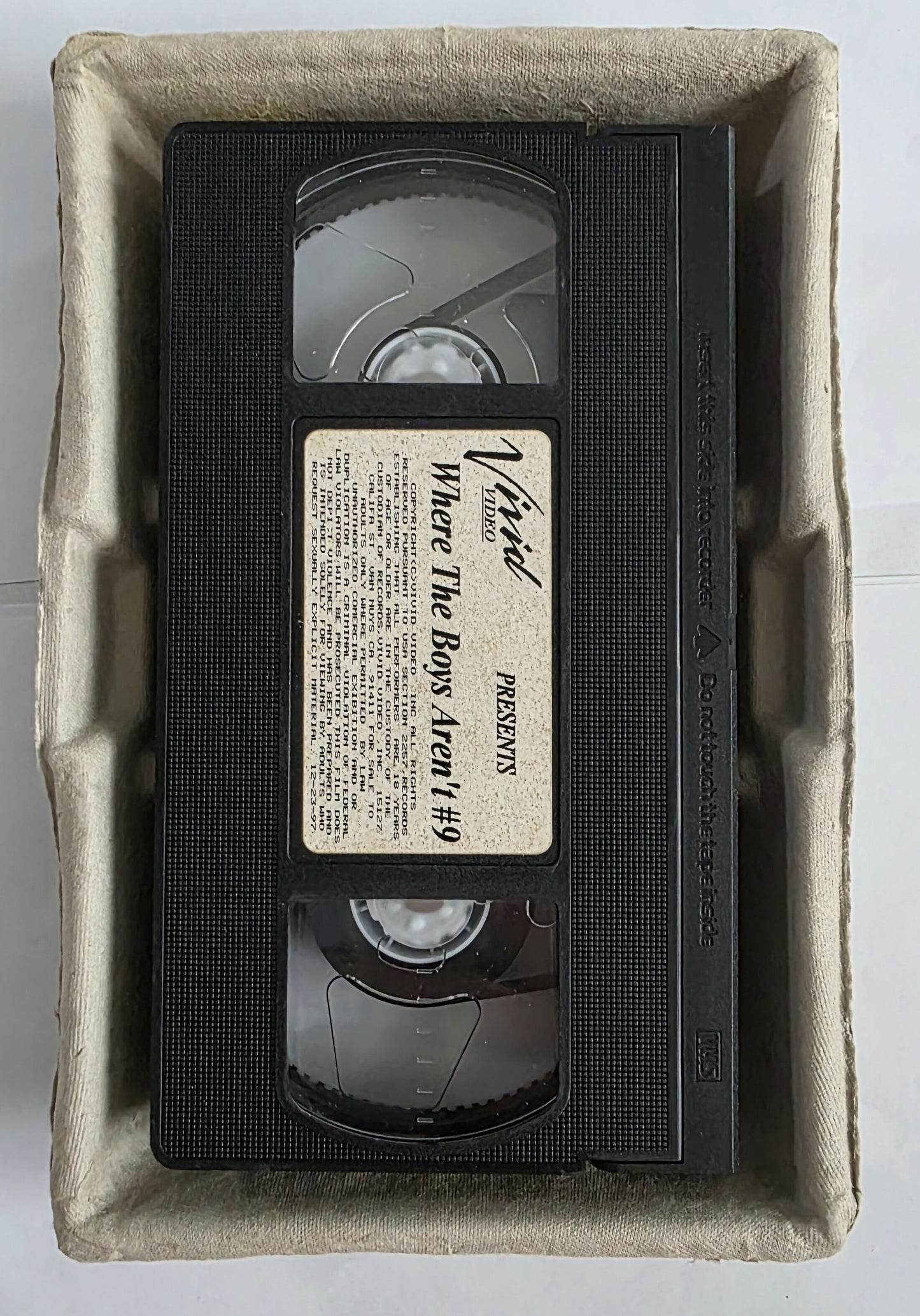 Where The Boys Aren't #9 (1996) VHS