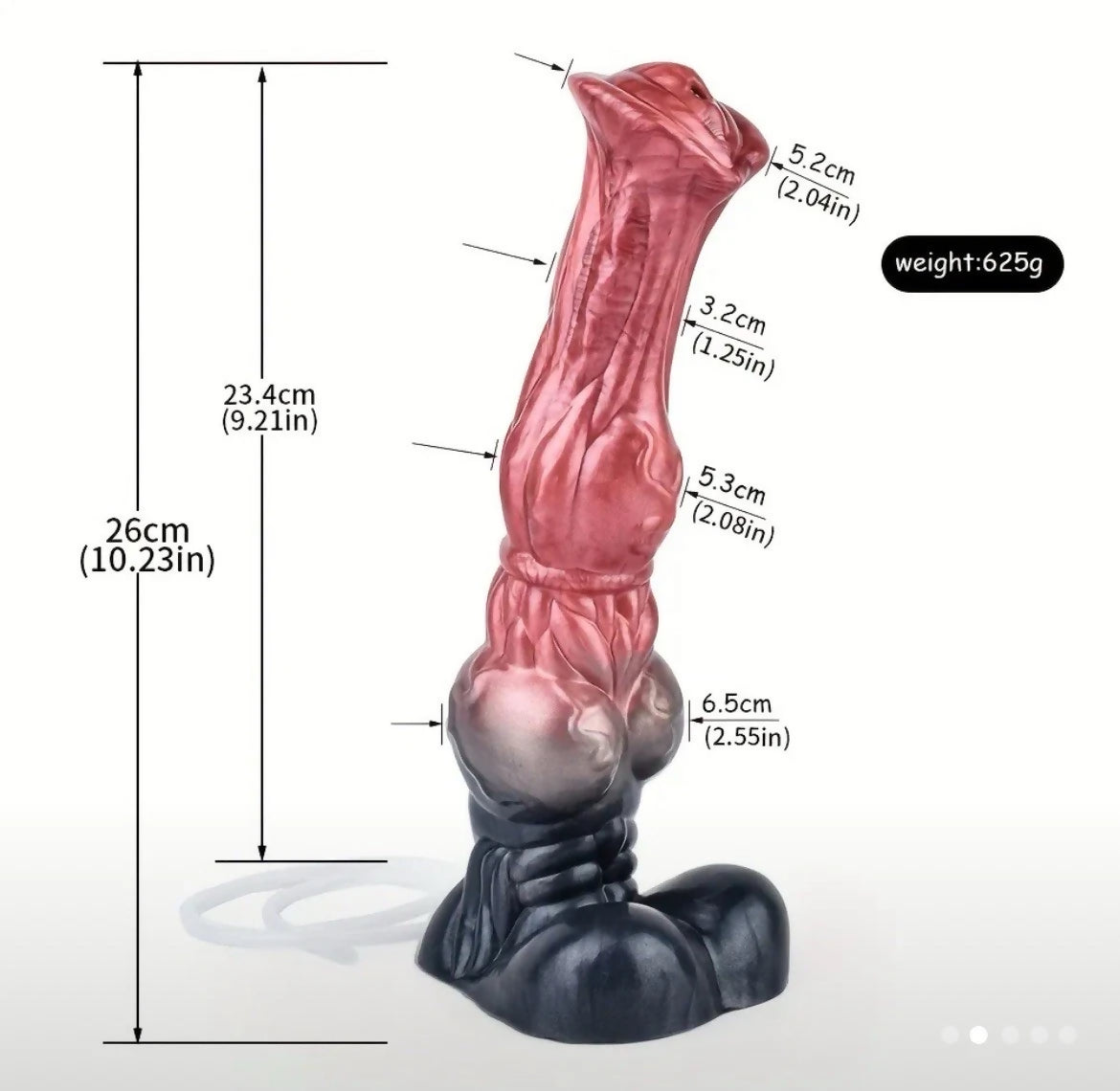 Silicone Penis with Ejection Function