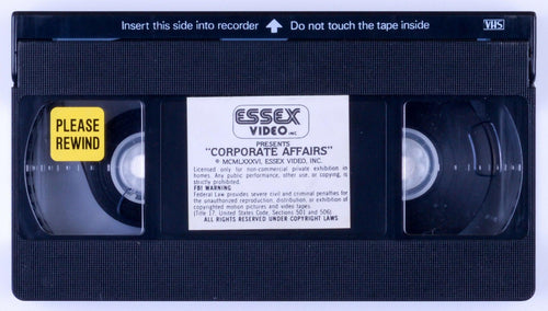 *Rare* CORPORATE AFFAIRS Adult VHS Tape ESSEX VIDEO Unknown Production Date