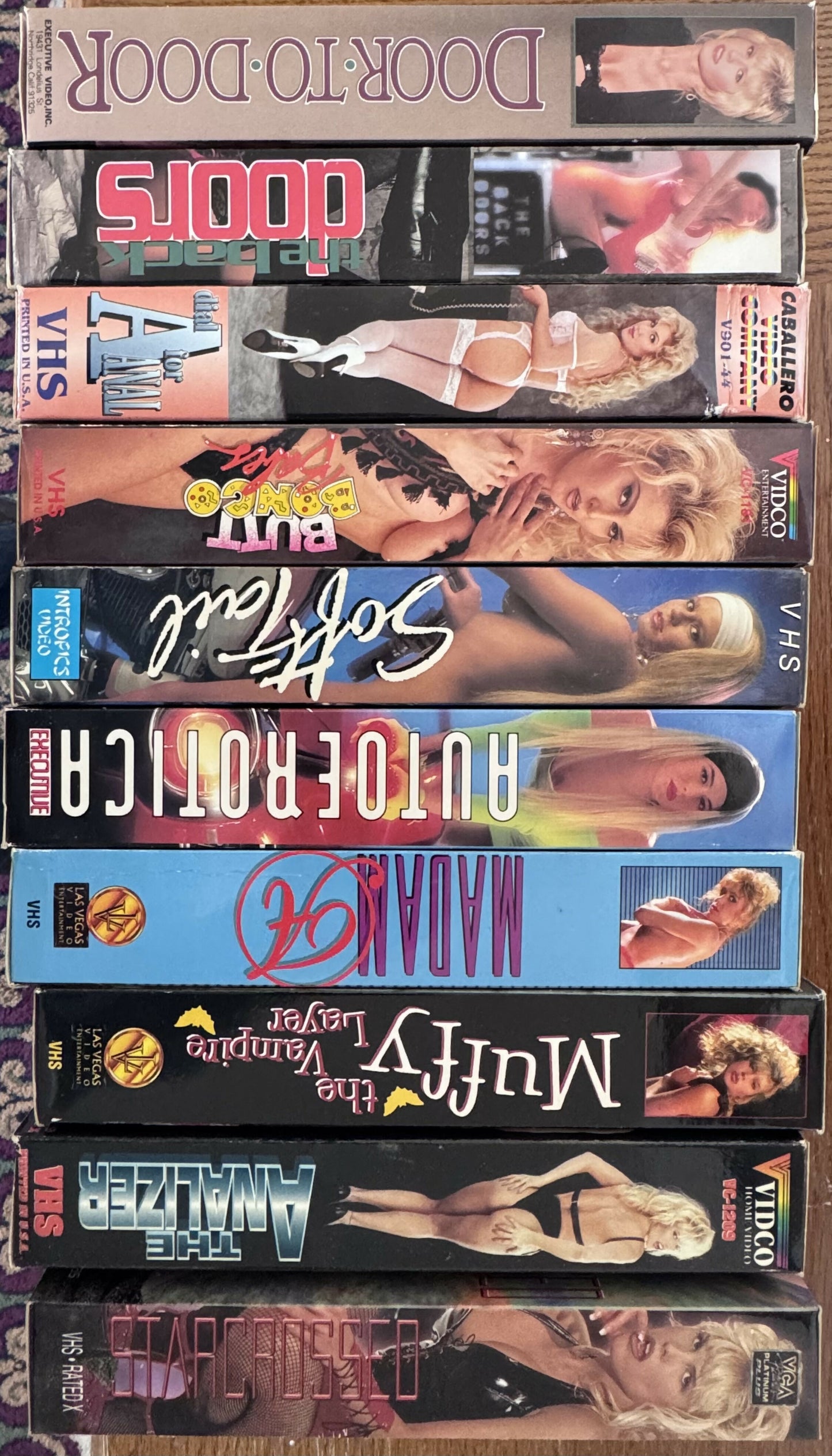 Vintage 90’s VHS Porn - Lot of 33