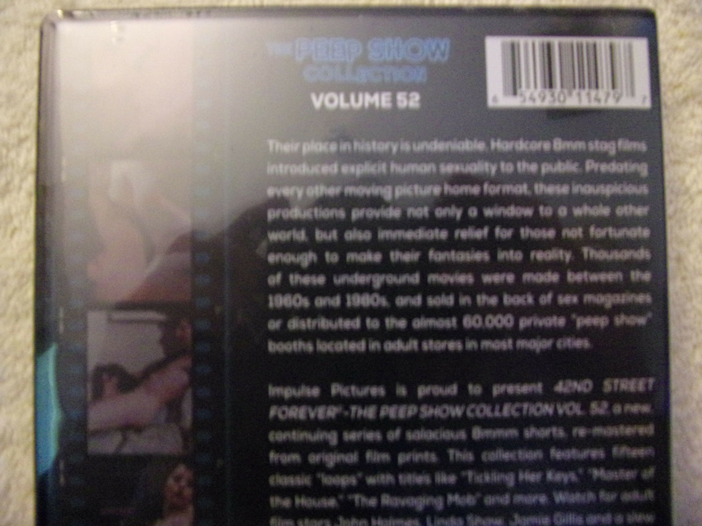 The Peep Show Collection 42nd Street Forever Volume 52 Impulse DVD