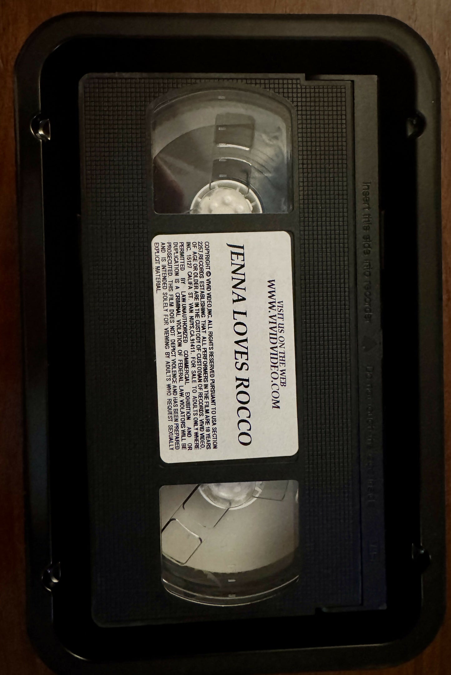 Jenna Loves Rocco (1995) VHS