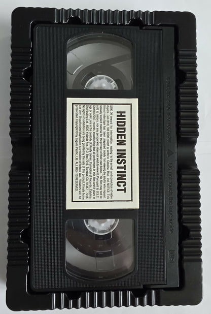 Hidden Instinct (1994) VHS