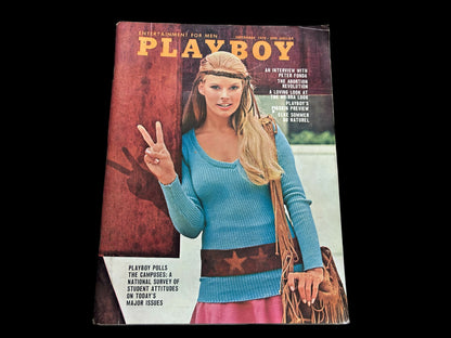 Vintage Playboy Magazine September 1970