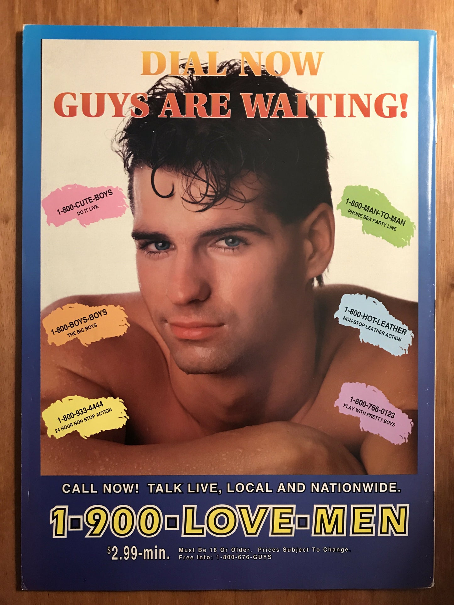 HONCHO Vol.18 #1, 1995, Magazine for Gay Men, Blue Collar, Butch, Masculine