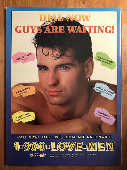 HONCHO Vol.18 #1, 1995, Magazine for Gay Men, Blue Collar, Butch, Masculine