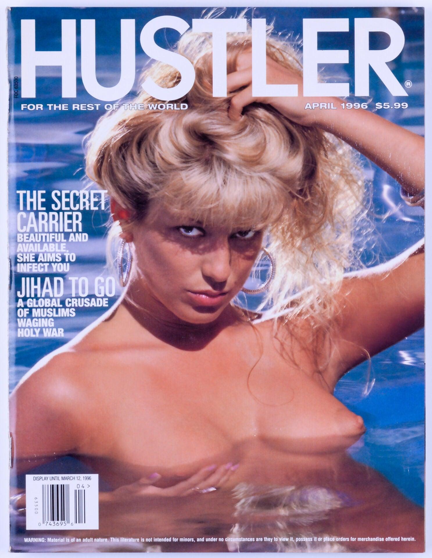 HUSTLER Vintage Hardcore Adult Magazine Vol. 22 No. 11 April 1996 - XXX Marketplace