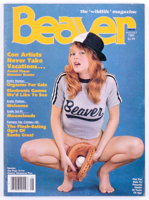 Copy of BEAVER August 1982 Vol. 7 No. 8 Softcore Vintage Magazine