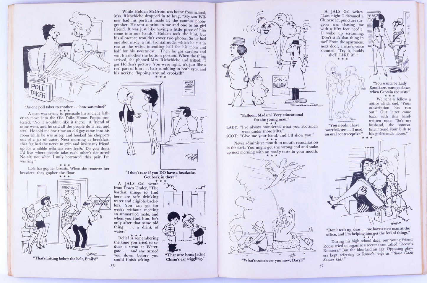 SEX To SEXTY HEAP BIG #49 1973 Vintage Adult Comic Book