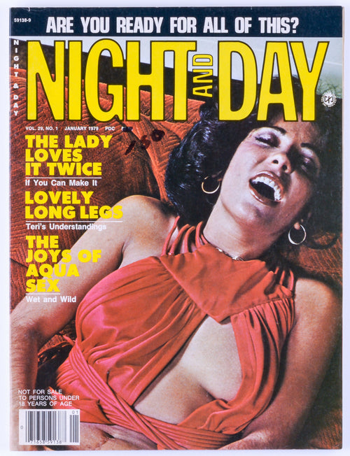NIGHT AND DAY January 1979 Vol. 29 No. 1 Vintage Softcore Adult Magazine