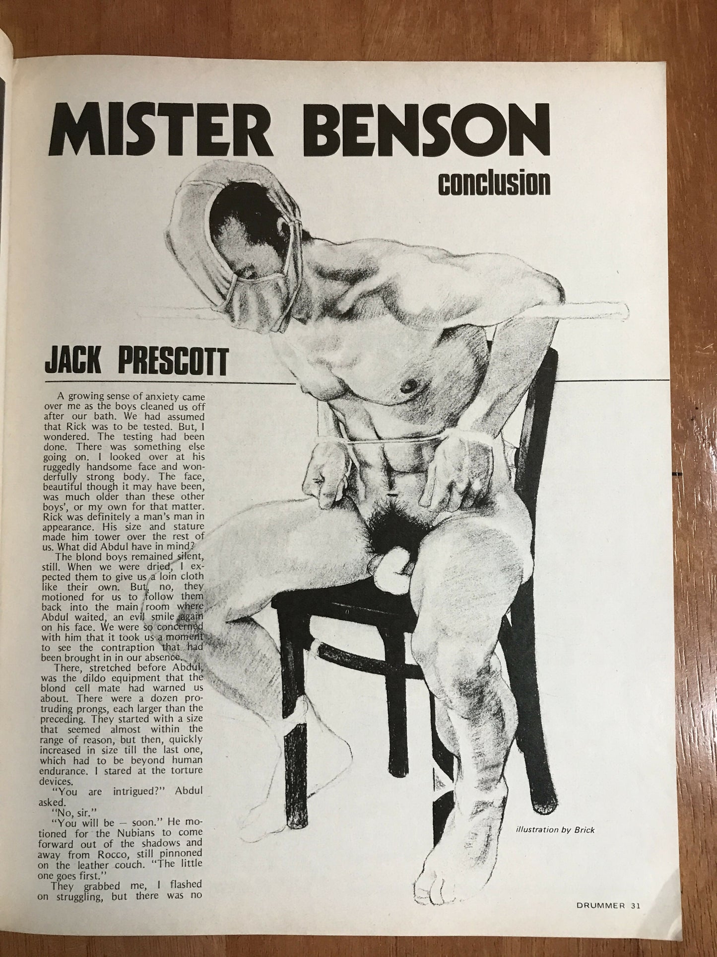 Drummer #38 Gay Men's Leather Magazine 1978 Macho Male