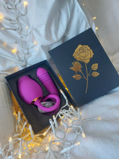 Pyrrla 2-in-1 Double-Ended Rose Toy