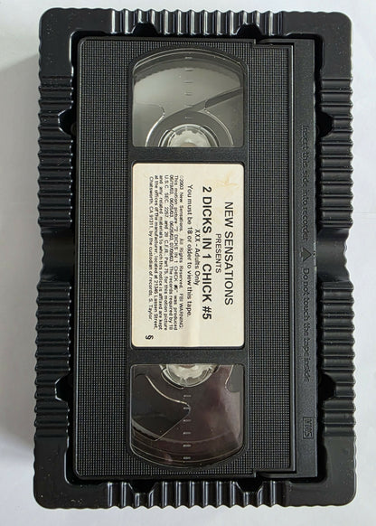 2 Dicks in 1 Chick #5 (2003) VHS