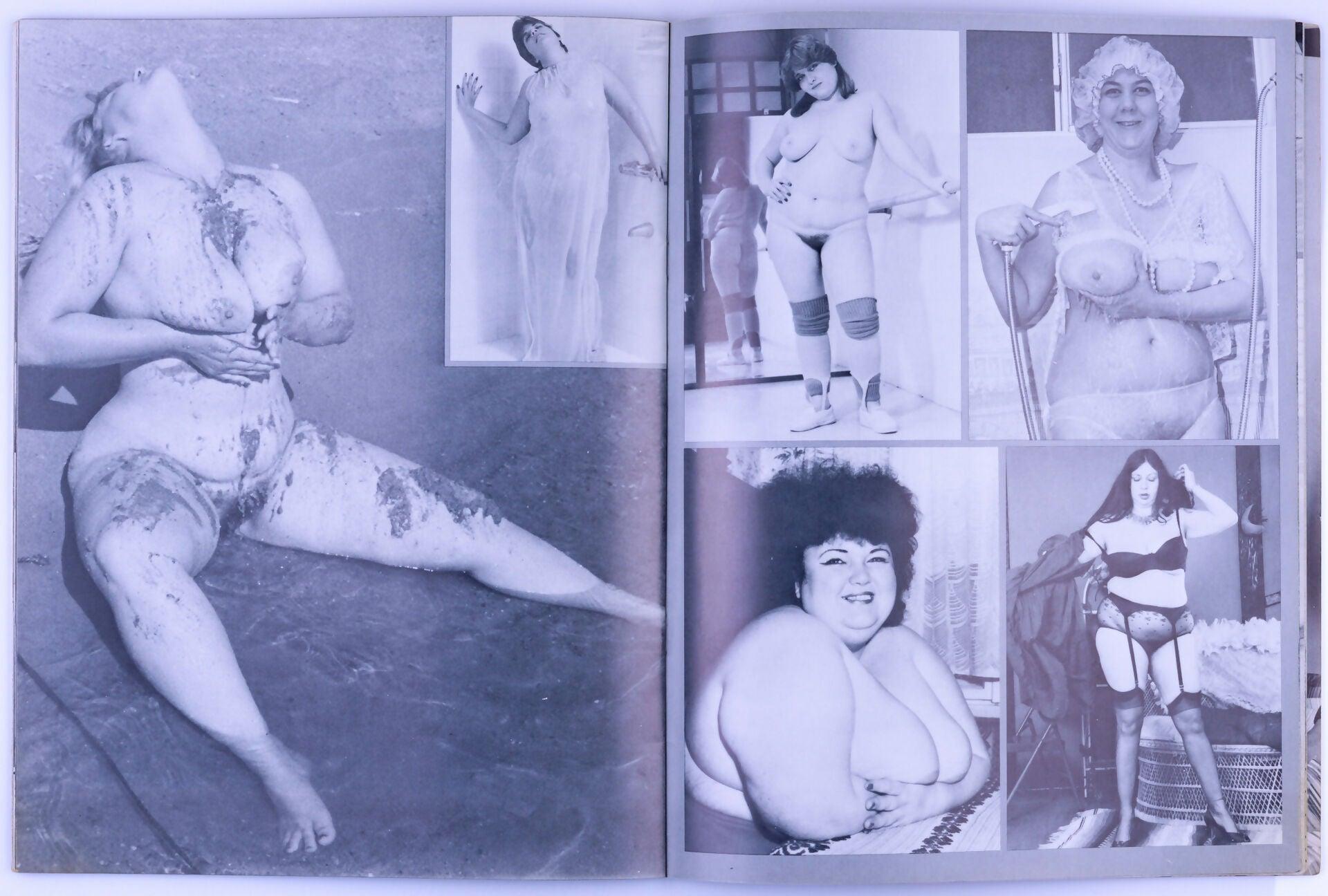 Rare* Hefty Mamas 1987 Vol. 6 No. 1 Vintage Softcore BBW Magazine - XXX Marketplace