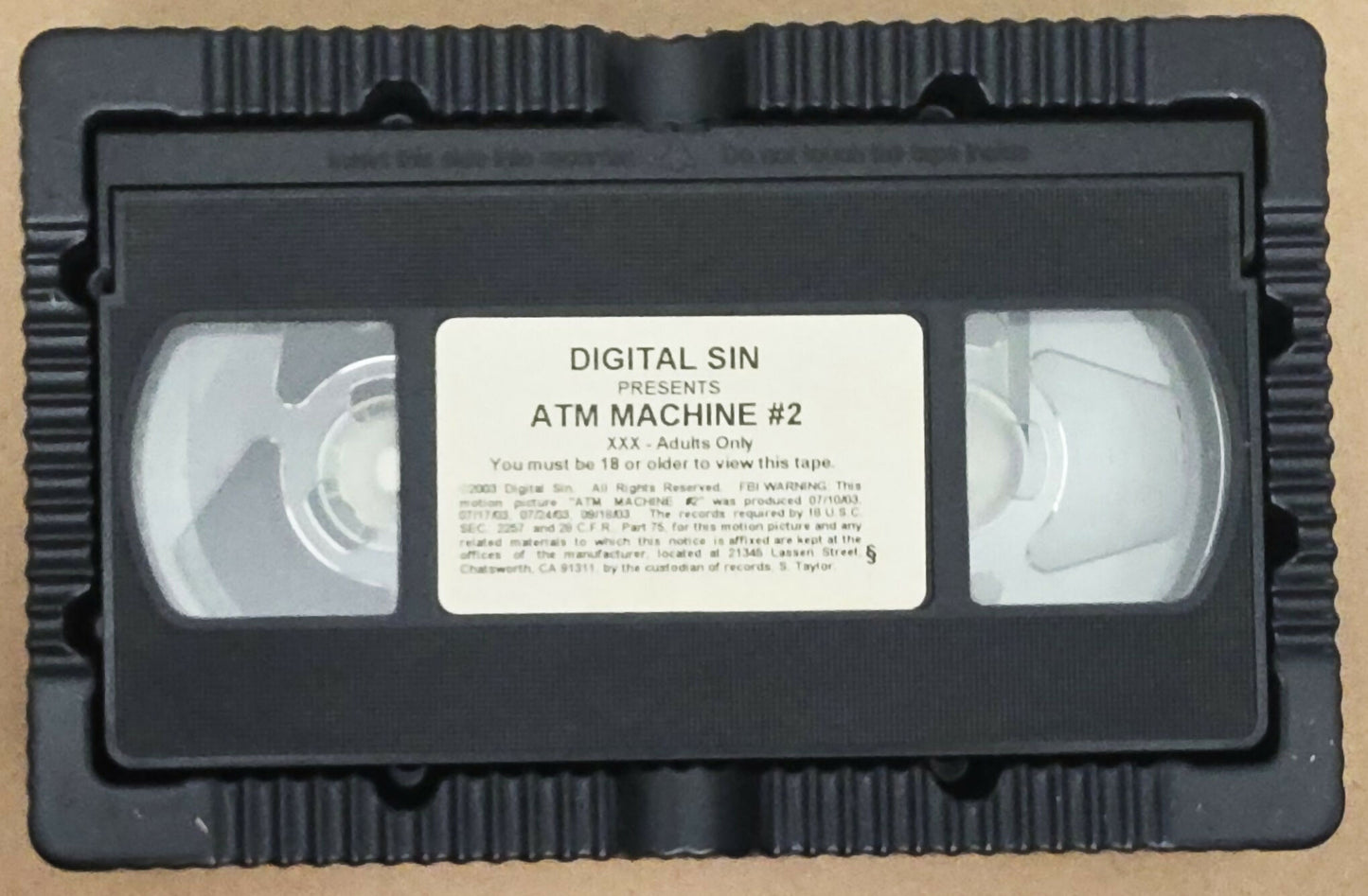 ATM Machine #2 (2003) VHS