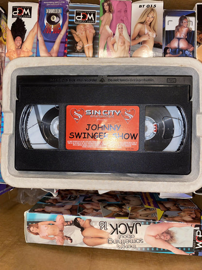The Johnny Swinger Show VHS