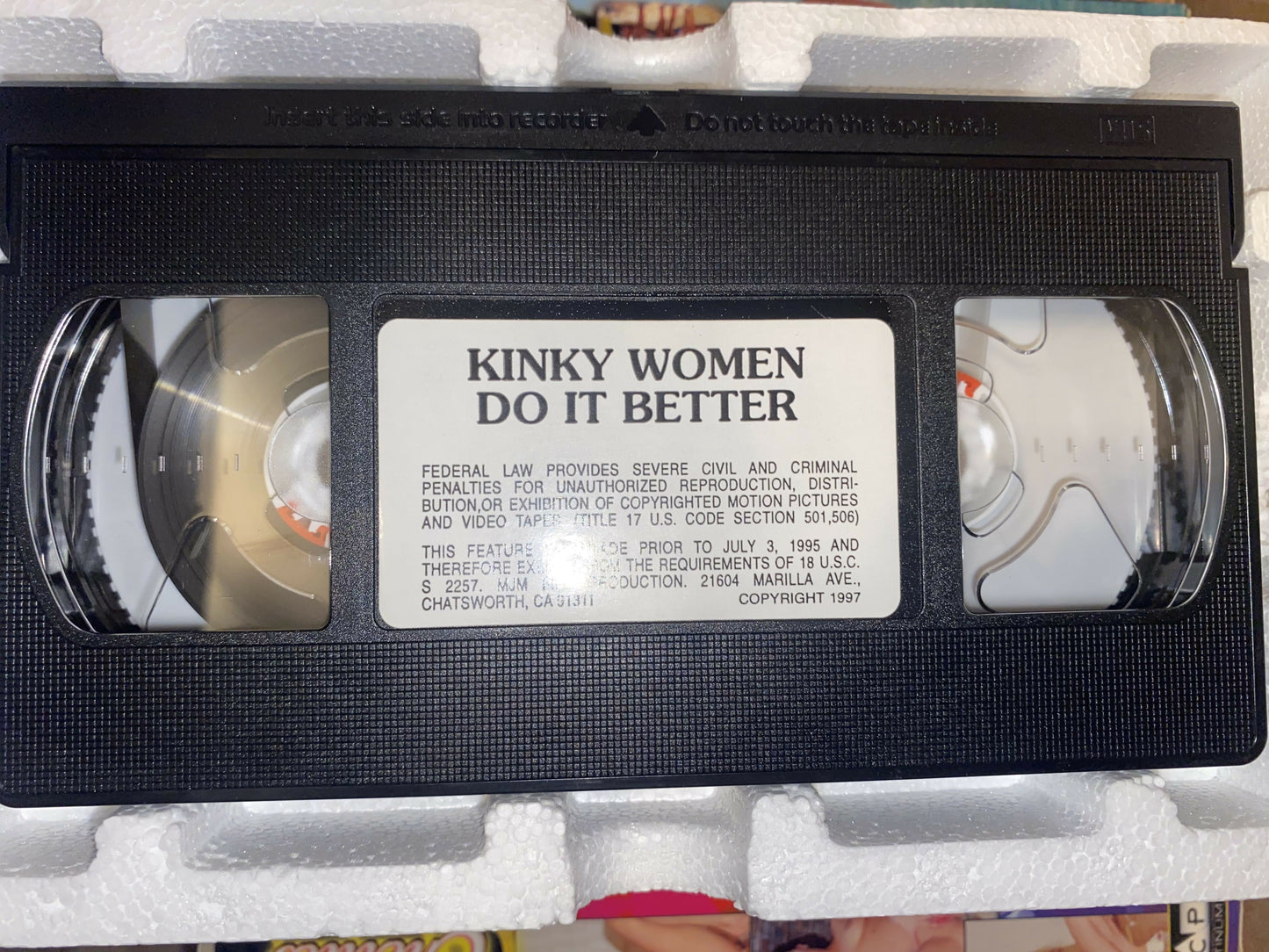 Kinky Woman Do It Better VHS
