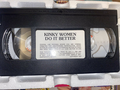 Kinky Woman Do It Better VHS