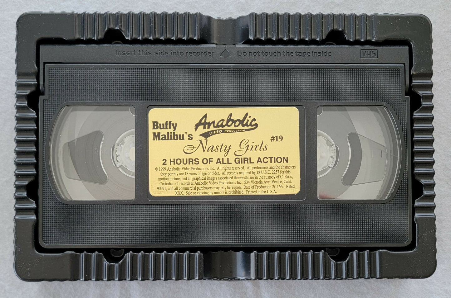 Anabolic Buffy Malibu's Nasty Girls #19 (1999) VHS