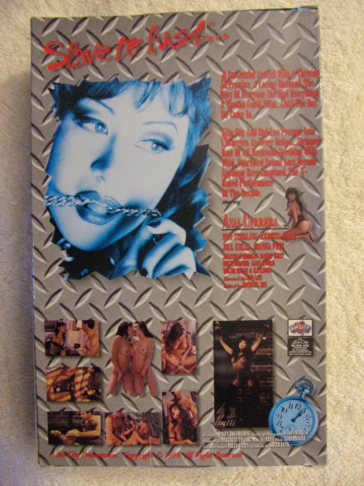 Bud Lee's Blue Dreams Sin City Big Box VHS VCR Tape
