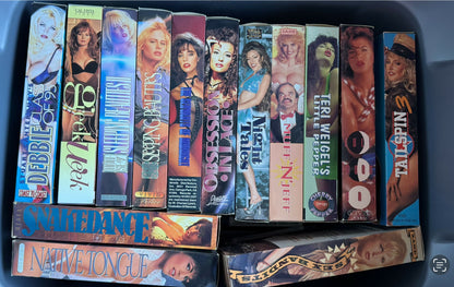 Vintage 90’s VHS Tapes Lot of 21