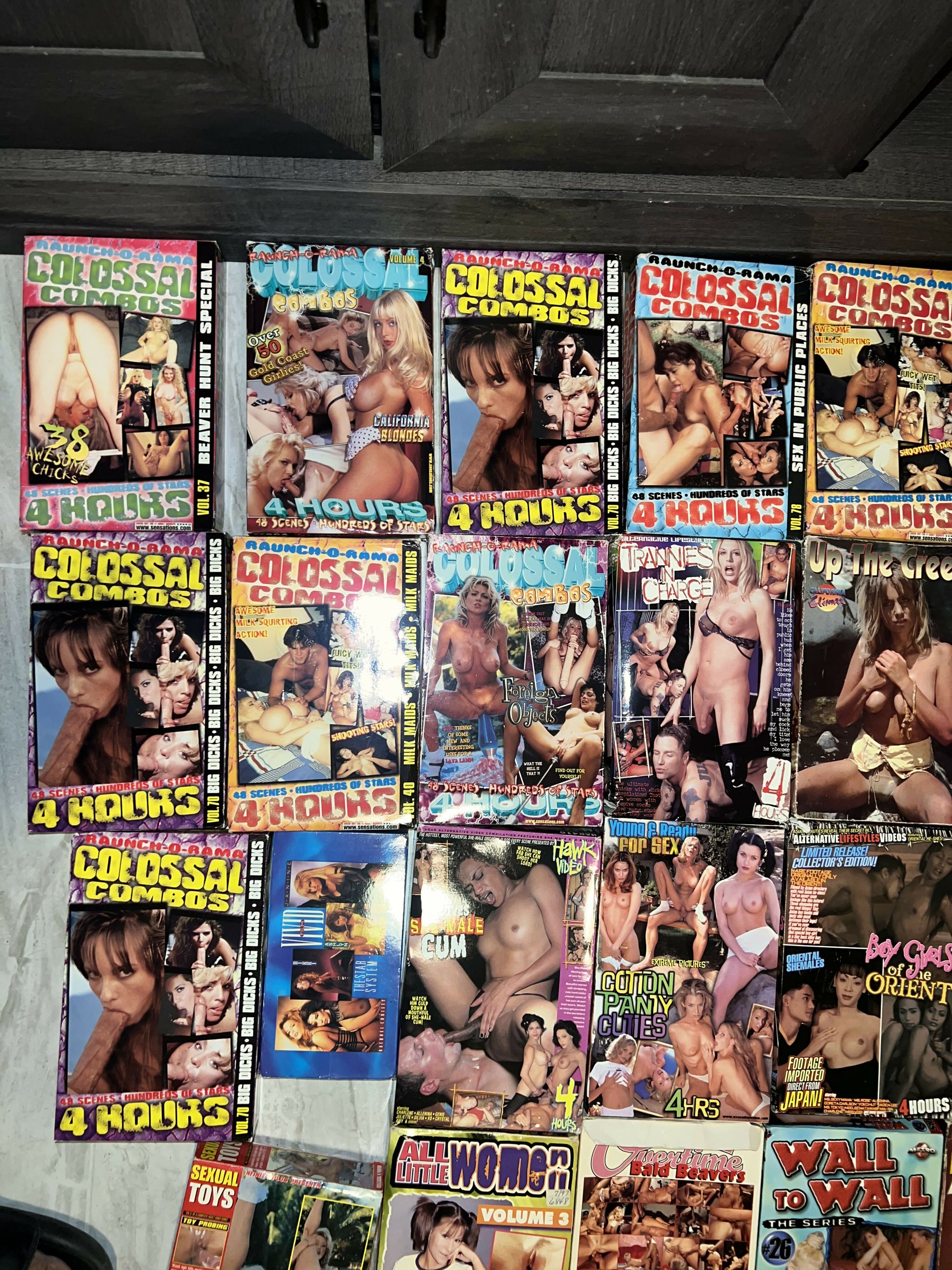 VHS porn collection - XXX Marketplace