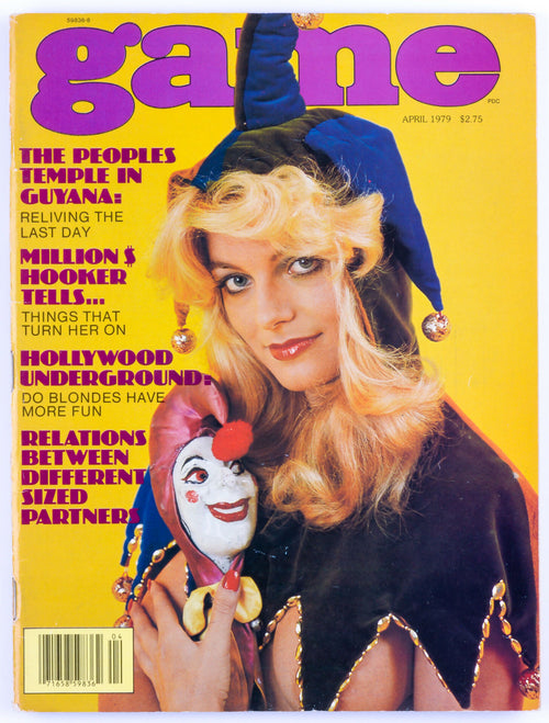 GAME April 1979 Vol. 6 No. 4 Softcore Vintage Adult Magazine - Bambi