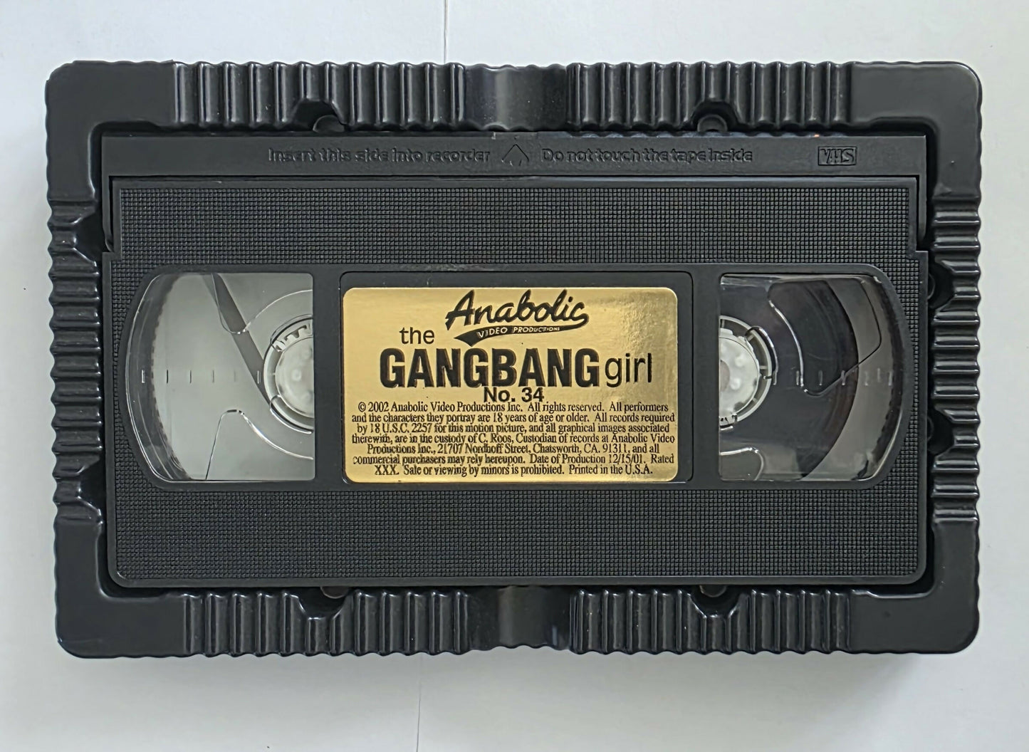 The Gangbang Girl 34 (1992) VHS