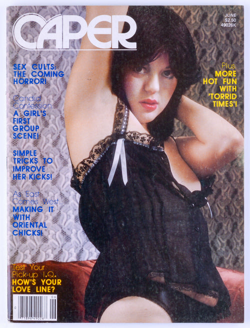 CAPER June 1979 Vol. 21 No. 3 Vintage Softcore Adult Magazine