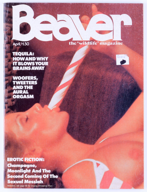 Beaver April 1976 Vol. 1 No. 1 Vintage Softcore Adult Magazine *Premiere Issue* - Carolynn Dennis