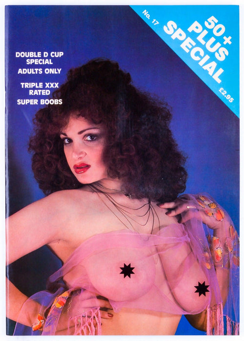 50+ PLUS SPECIAL Vintage UK Softcore Big Boob Magazine No. 17 1986