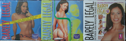 Lot of 9 XXX Barely Legal DVDs - Mid 2000s - Lot #3