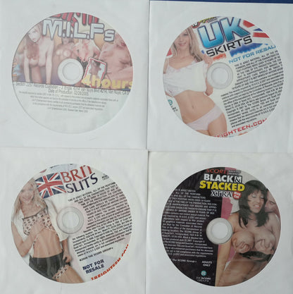 Lot of 16 XXX Supplemental DVD - Early to Mid 2000s - Lot #3