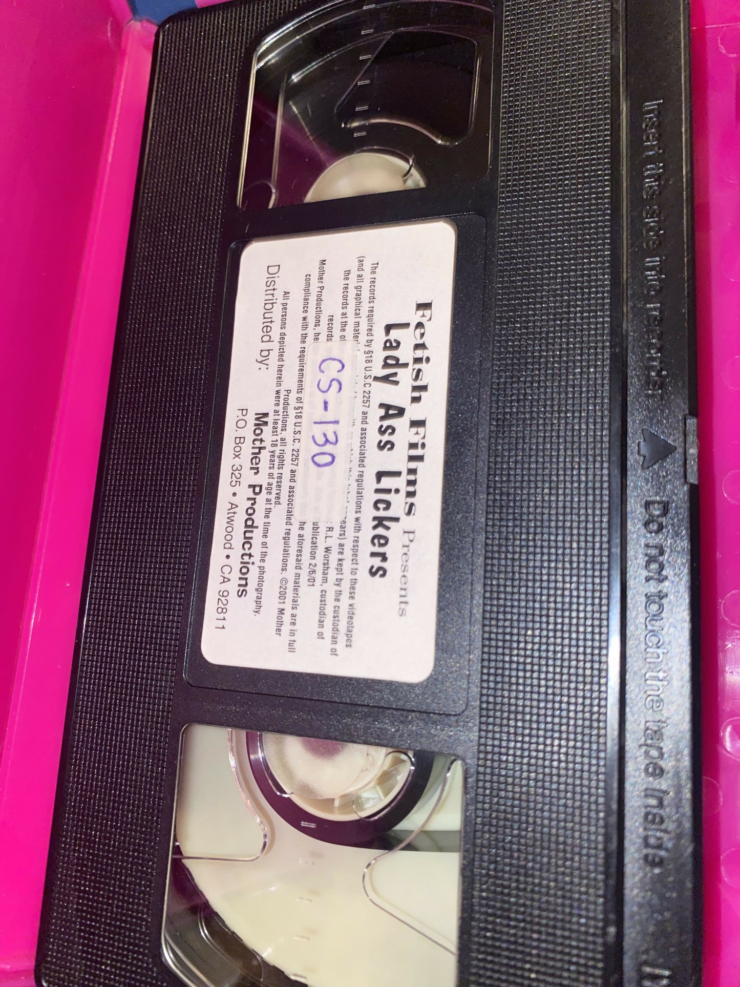 Lady Ass Lickers VHS