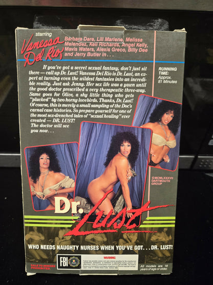 Dr. Lust with Vanessa Del RIo VHS