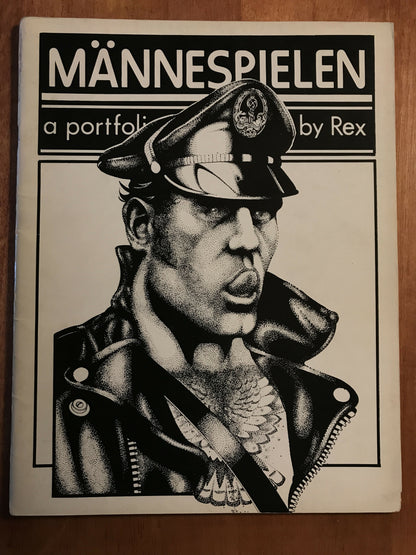 Mannespielen by REX, Rare 1976 Art Portfolio of his work. Great Condition