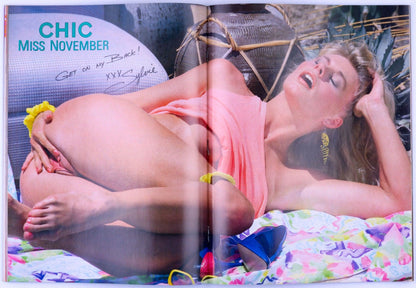 CHIC November 1989 Vol. 14 No. 1 Vintage Softcore Adult Magazine - Sylvie, Cheyenne - XXX Marketplace