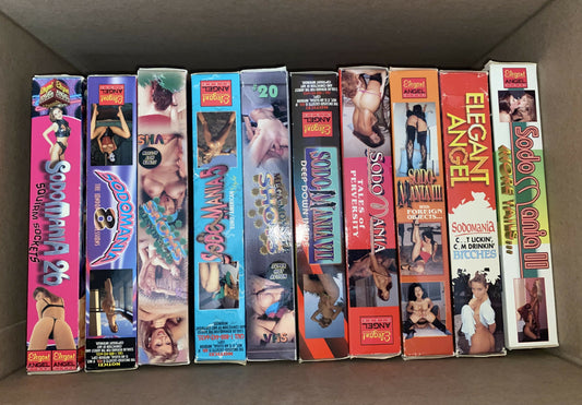 Lot of 20 VHS Vintage
