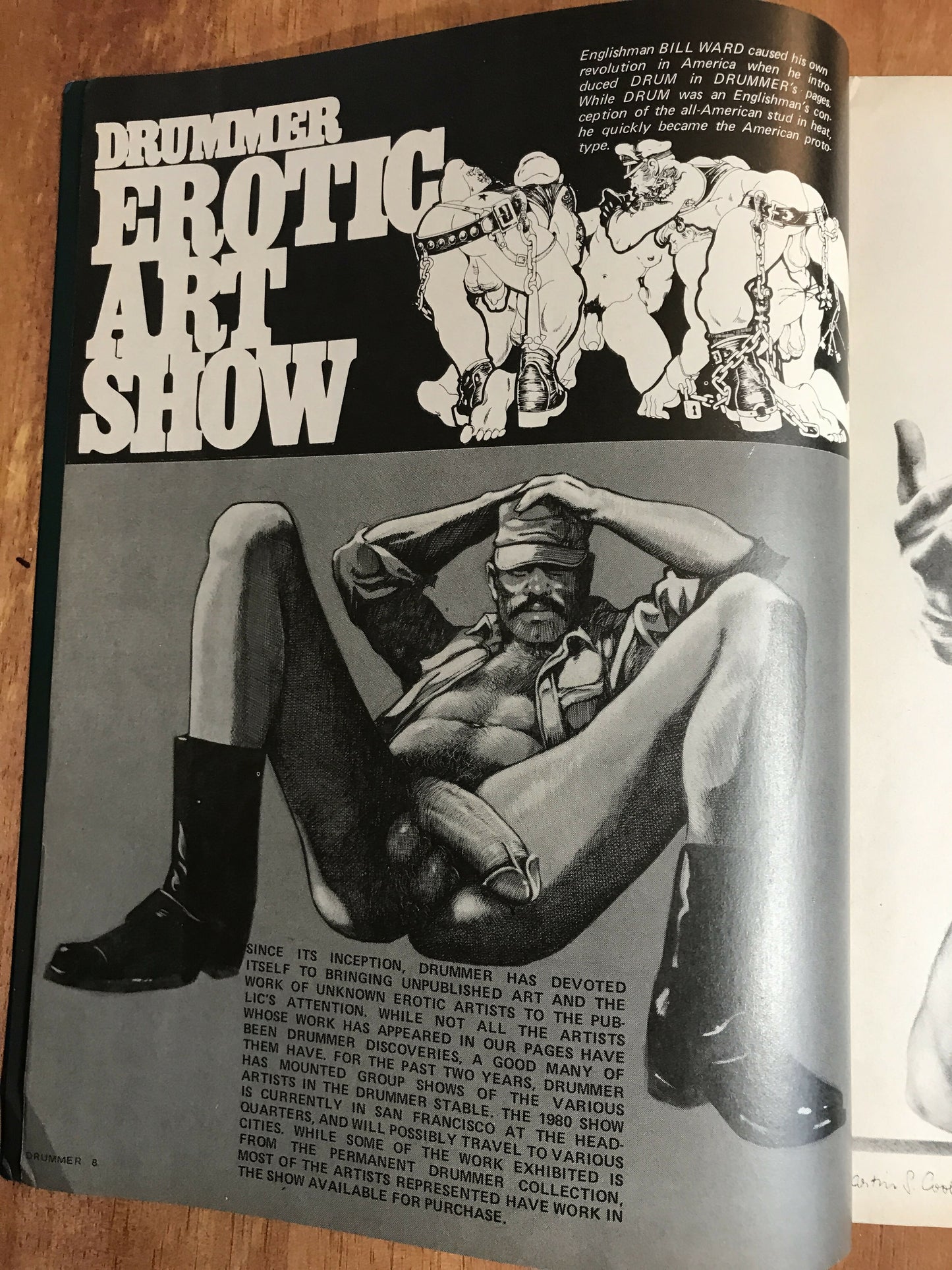 Drummer #38 Gay Men's Leather Magazine 1978 Macho Male