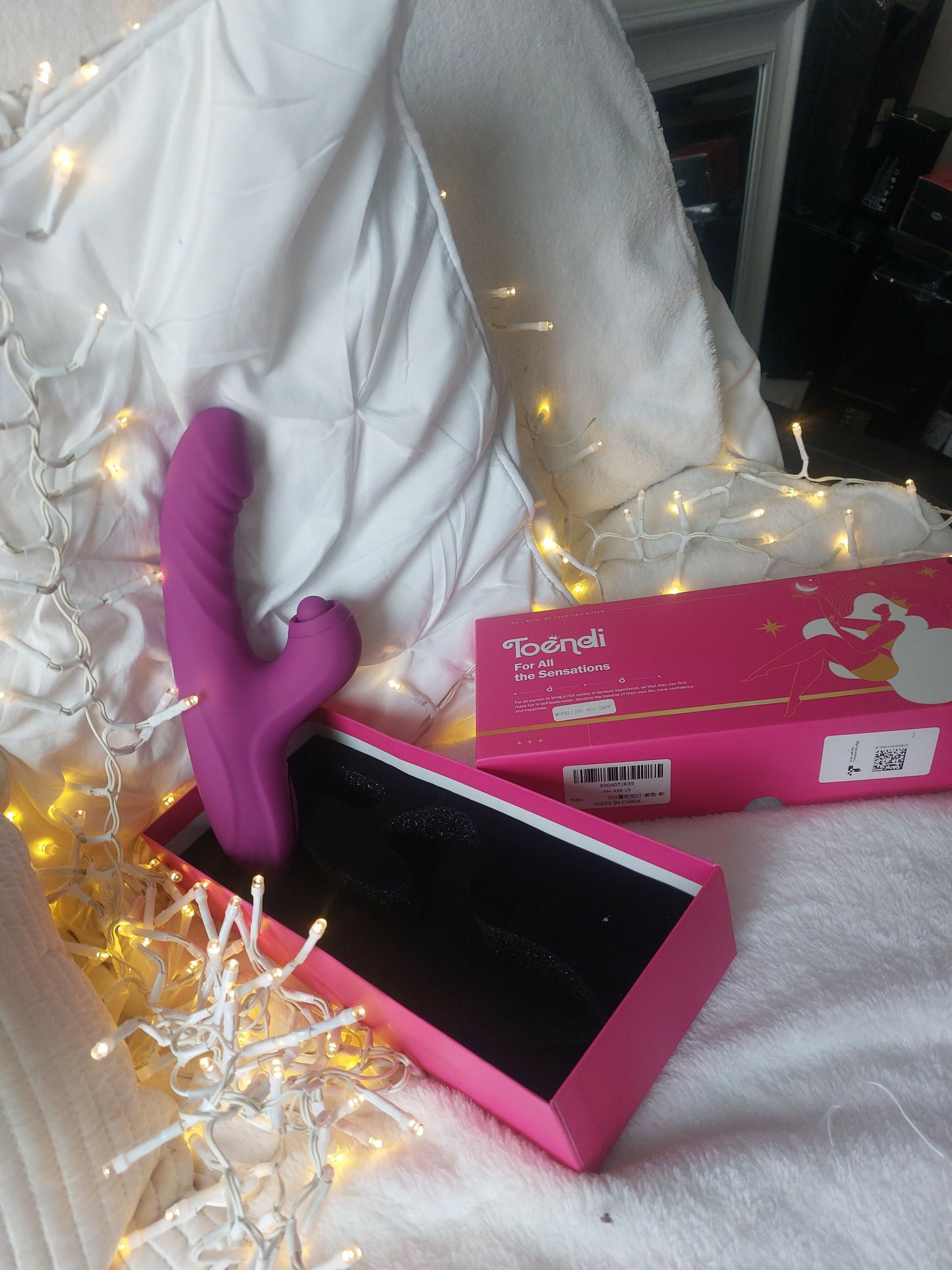 Toendi 4-in-1 Purple Thrusting Rabbit